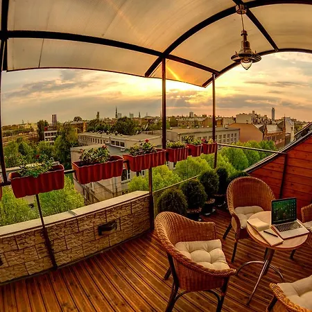 Roof Garden Terrace 아파트 리가
